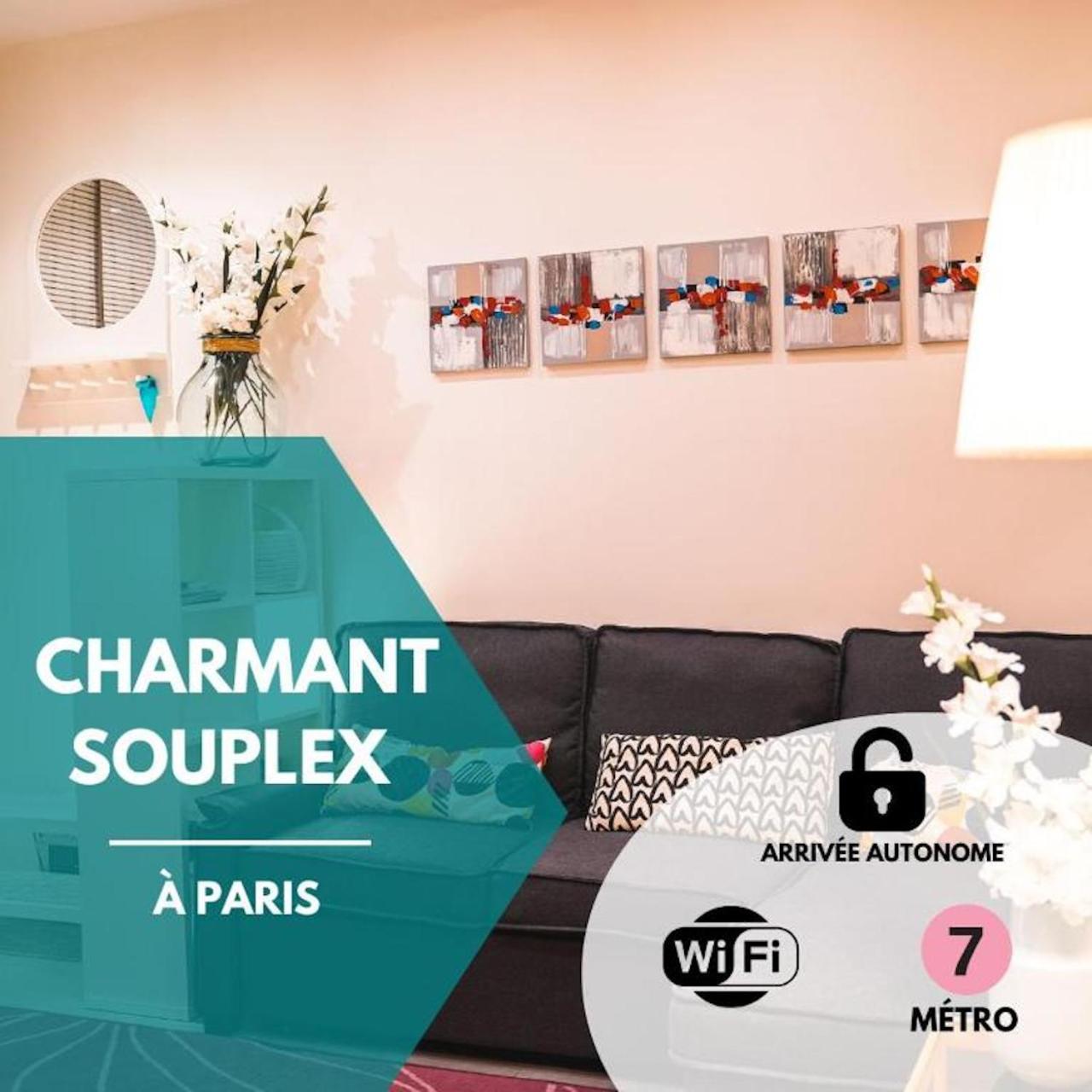 Charming Souplex In Paris Exterior foto